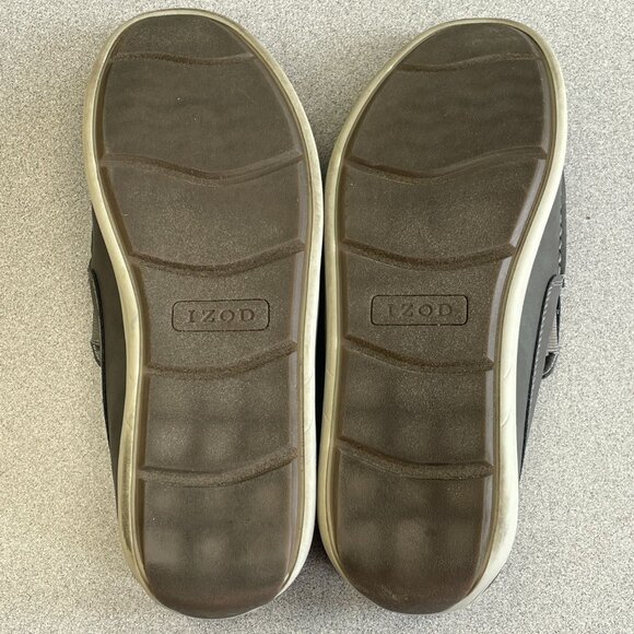 Izod Memory Foam Men's Size 10M Slip-On Loafers Gray - Picture 6 of 7